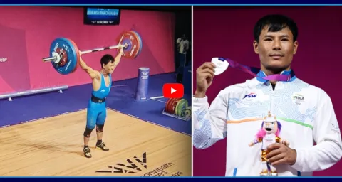 Rishikanta Singh Brings India Their First Silver Medal In Commonwealth Games 1