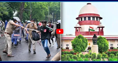Cant Lathicharge Just Because There Is Agitation Says Supreme Court 1