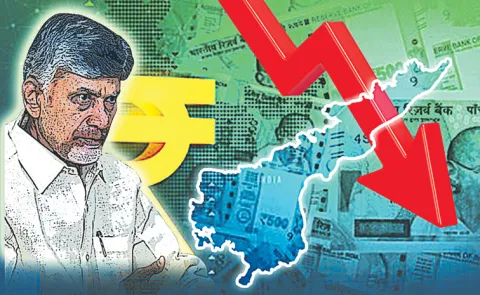 Chandrababu Govt: State GST revenue falling in GSDP