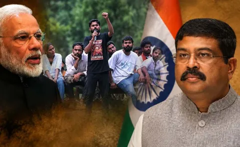 KSR's Comments On Cockroach Janta Party Neet Protests Dharmendra Pradhan Resignation