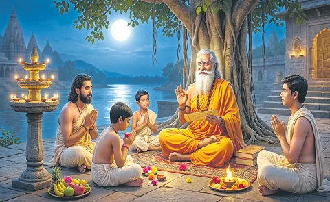 explanation of story about Guru Purnima12