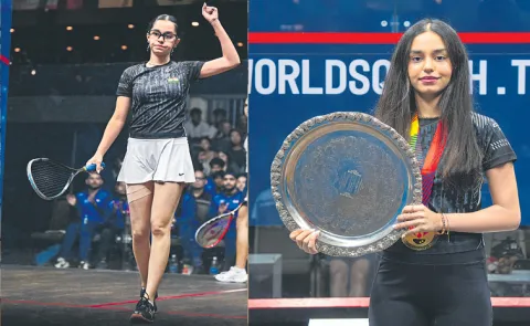 India Anahat Singh has been crowned the 2026 World Junior Squash