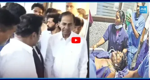 KCR Visits Peddi Sudarshan Reddy at Yashoda Hospital 1