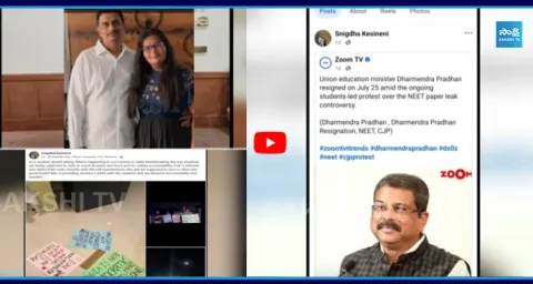 Kesineni Chinni Daughter Snigdha Viral Post On NDA Govt Over Dharmendra Pradhan Resign 1