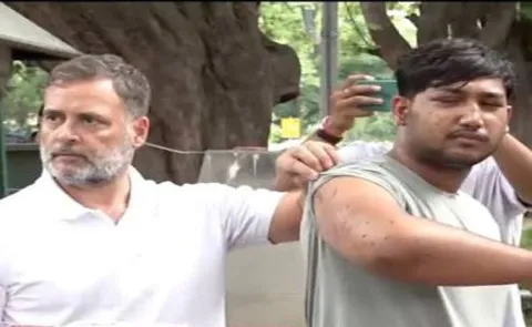 Rahul Gandhi questioned who authorised th use of pellet guns, tear gas