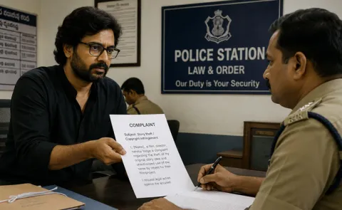 Movie Story Theft Case Latest Madhuranagar Hyderabad