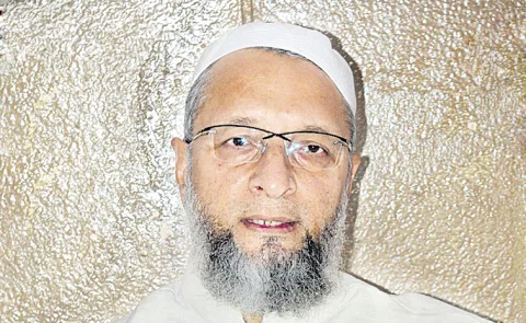 MIM chief Asaduddin Owaisi fires on Urdu Academy land to a private entity