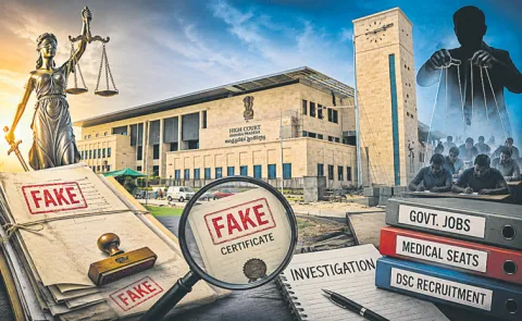 AP High Court orders state govt Investigation into DSC irregularities