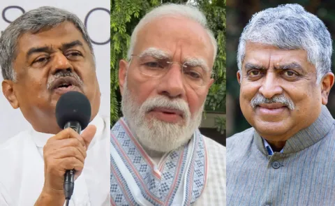 Apologise to Nilekani: Congress leader Hariprasad to PM Modi