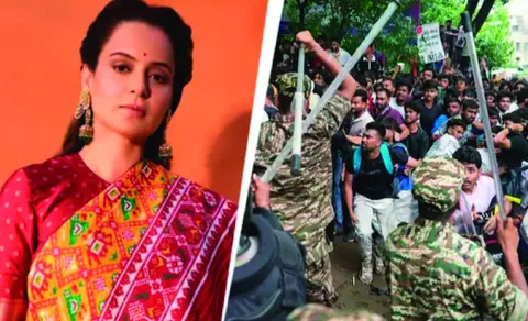 Saurav das counter to bjp mp kangana ranaut
