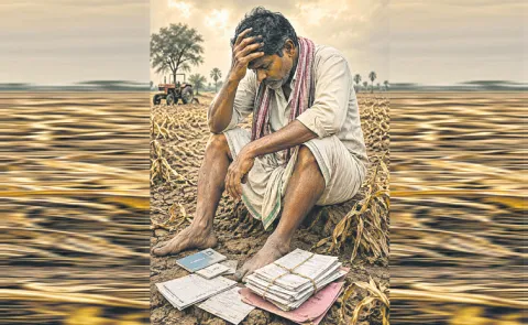 Andhra Pradesh farmers in debts