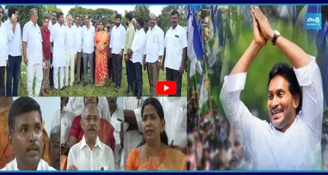 YSRCP Leaders Inspects YS Jagan East Godavari Tour Arrangements 3