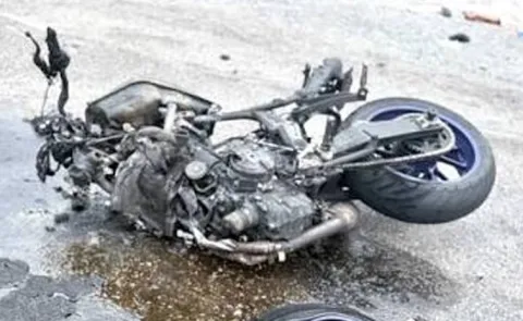 Speeding Sports bike drags Mumbai woman to death rider also killed