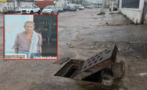 HyDRA Launches Search Operation for Man Who Fell Into Manhole