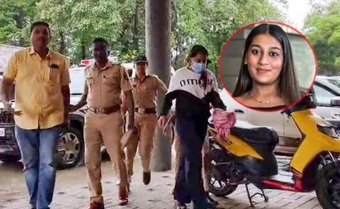 Pune Fort Case: Accused Siya Goyals Obscene Gesture Sparks Outrage