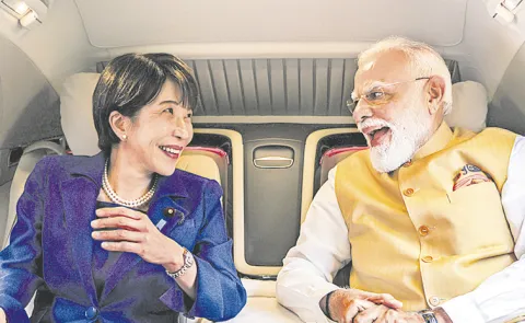 India and Japan sign defence pact as PM Modi holds talks with Takaichi