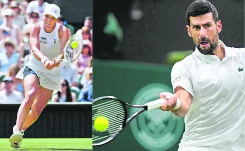 Defending champion Swiatek advances to third round at Wimbledon