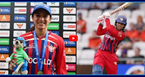 Smriti Mandhanas Explosive Batting Vs Sunrisers Leeds 1