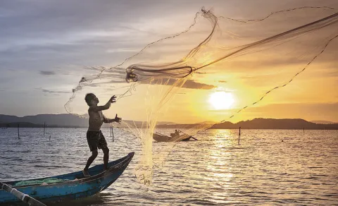 Fishermen Anger On Chandrababu