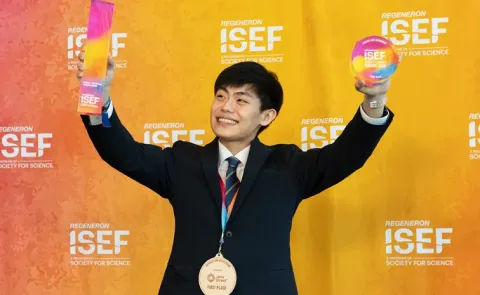 Meet 18 year old origam love earned him Rs 96 lakh prize at one of world biggest science fairs