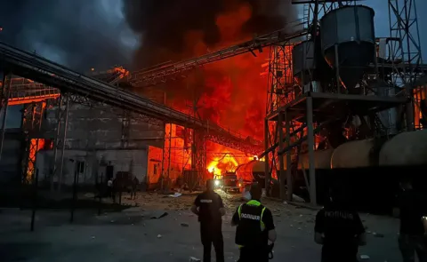 Ukrainian strikes hit of Russia biggest oil refineries