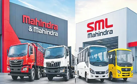 M and M transfer trucks and bus biz to subsidiary SML Mahindra