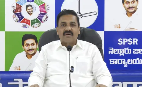 YSRCP Kakani Govardhan Reddy Fires On Nara Lokesh