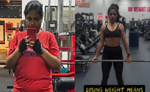 Health Tips: A Woman Lost 26 Kg Using A Simple Calorie Deficit 