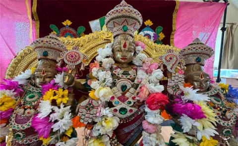 gloucestershire Balaji Temple weekly Make Shift Temple