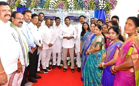 YS Jagan Laid the Foundation Stone for Bhogapuram Airport
