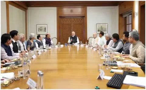 Cabinet meeting chaired by the Prime Minister
