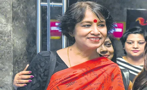 Taslima Nasreen returns to Kolkata after nearly two decades