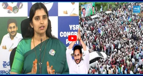 YSRCP Shyamala Strong Counter to Chandrababu Govt Over YS Jagan Srikakulam Tour  1