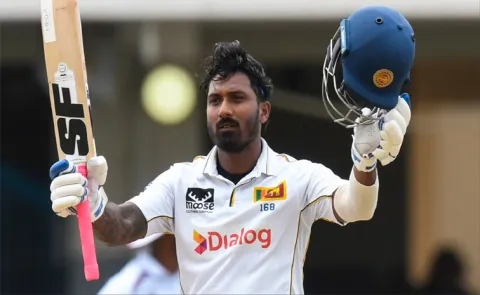 Lahiru Udara Creates History, Becomes First Sri Lankan Opener To hit 5 sixes in an test innings