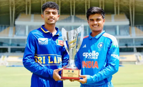 IND U19 vs SL U19 1st Youth ODI: Sri Lanka Scores 320