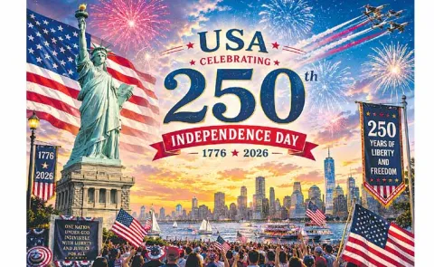  United States of America is about to celebrate 250 years since it declared its independence