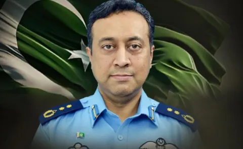 Pakistan air force group captain was shot dead  12