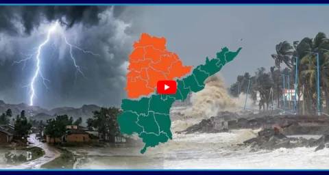 Cyclonic Depression Crosses Odisha Coast  1