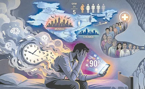 One in five people in India suffers from sleep problems