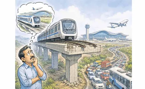 NITI Aayog says metro connection to Bhogapuram airport is essential