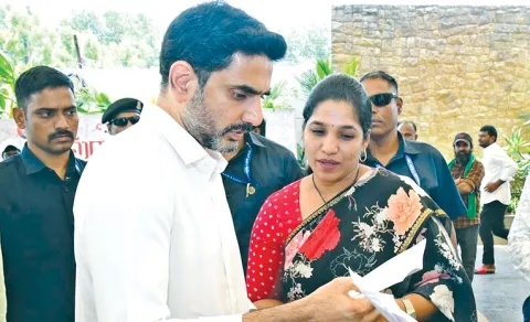 Officials Invite Defeated TDP In Charge To Government Programme