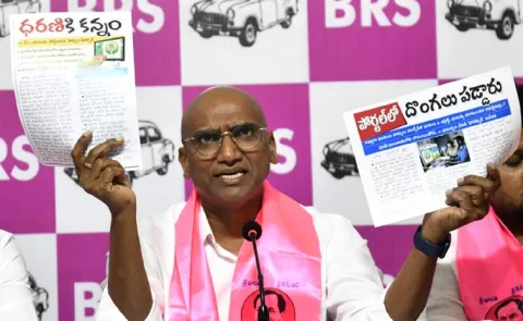 BRS RS Praveen Kumar Takes On CM Revanth Govt