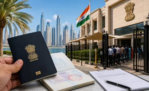 Indian Consulate Dubai Ends Walk-In Services: New Passport Visa Appointment Rules UAE