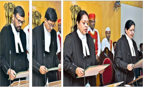 Three sworn in as additional judges of AP High Court
