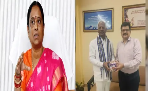 Konda Surekha lodges complaint against Endowments Commissioner