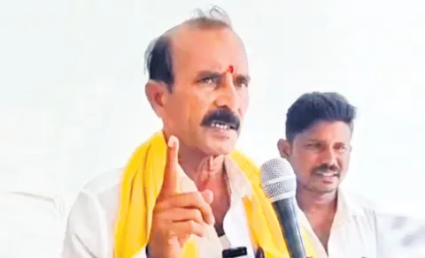 Kurava Shivappa Video Warning Land Encroachment Adoni