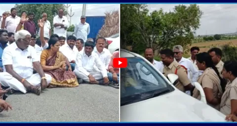 Ushasri Charan Arrest In Anantapur 1
