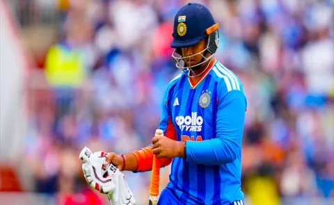 Vaibhav Sooryavanshi dismissed for 15 in 4th T20I
