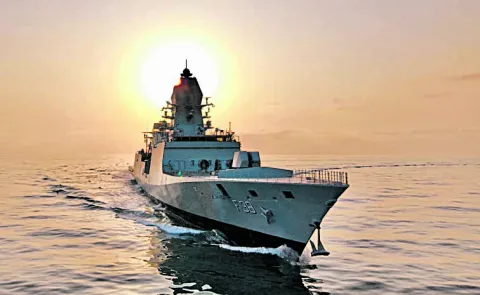 Mahendragiri warship ready for commissioning on the 11th july 