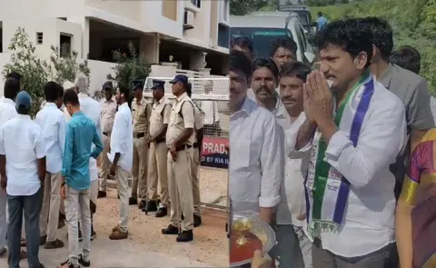 TDP Leaders And Police Over Action At anantapur raptadu
